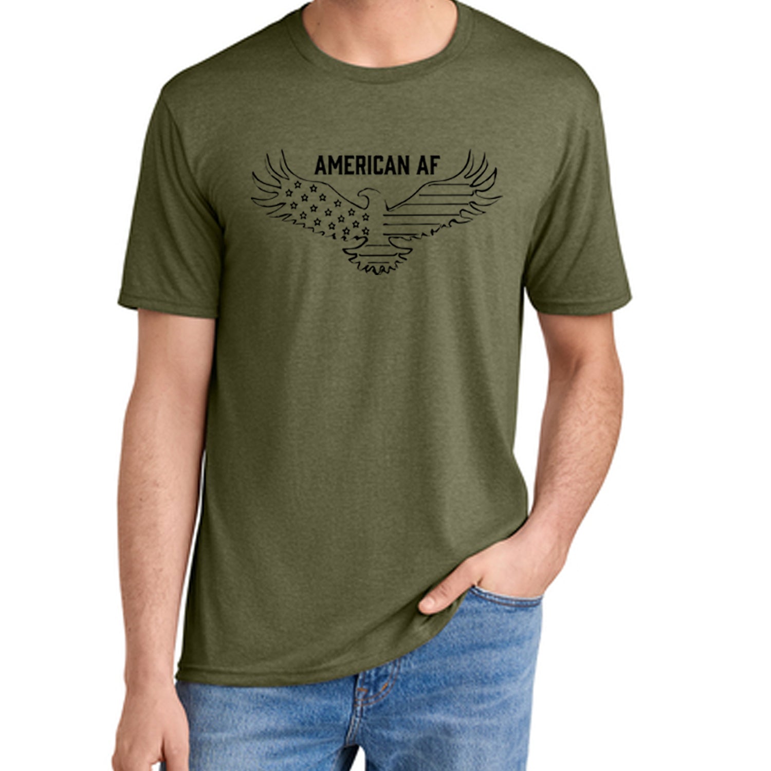 American AF Tee | Patriotic T-Shirt