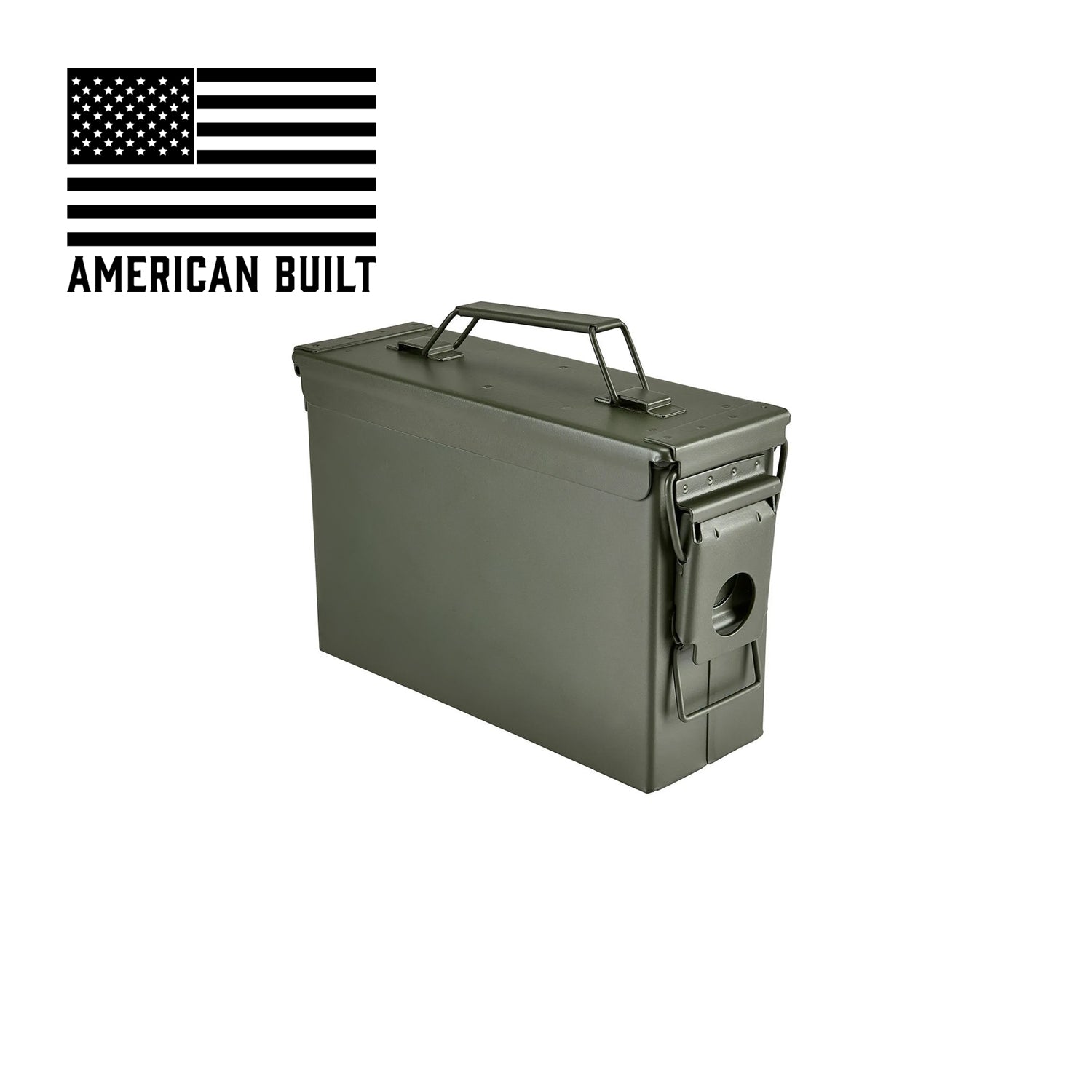American Built Flag Ammo Can | 30 CAL or 50 CAL
