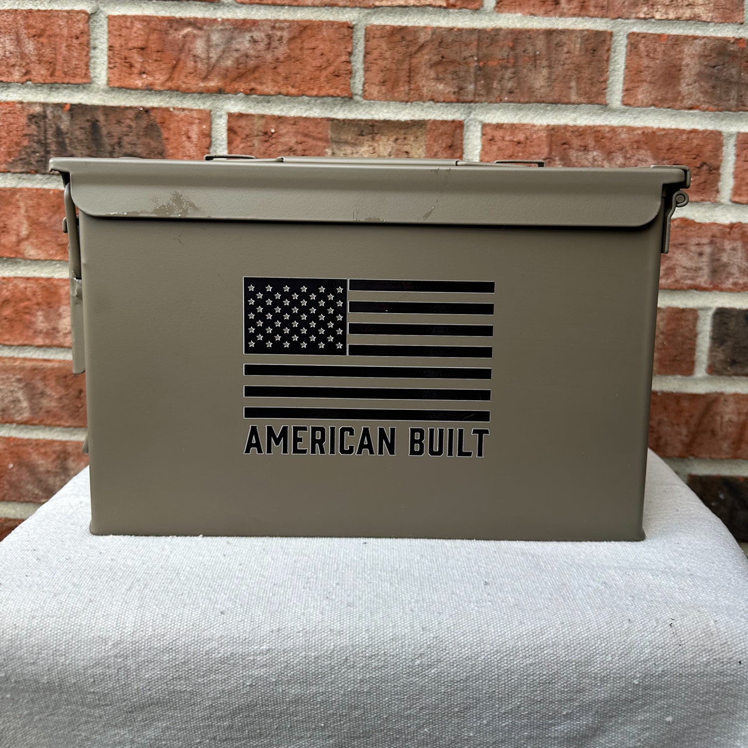 American Built Flag Ammo Can | 30 CAL or 50 CAL