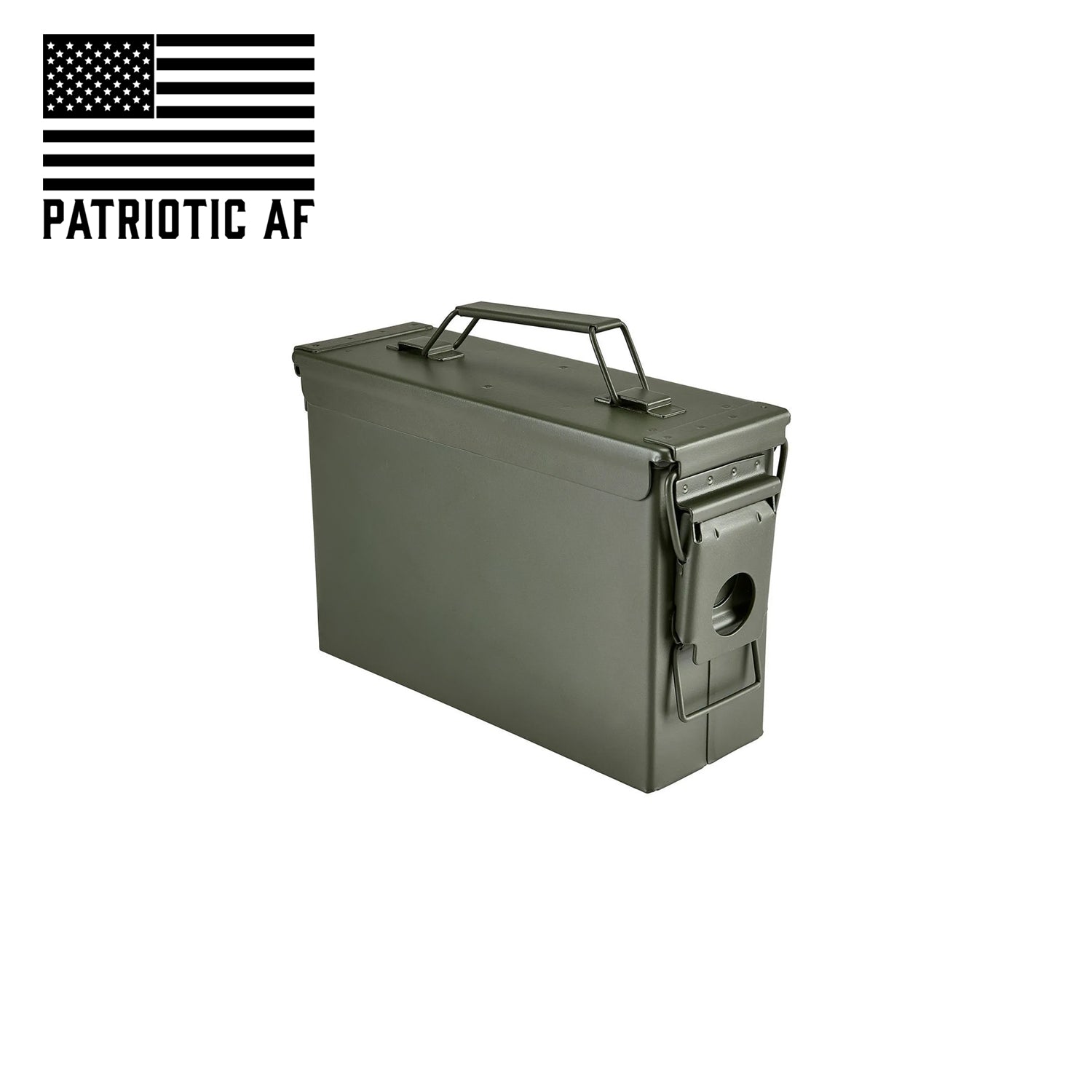 Patriotic AF Flag Ammo Can | 30 CAL or 50 CAL