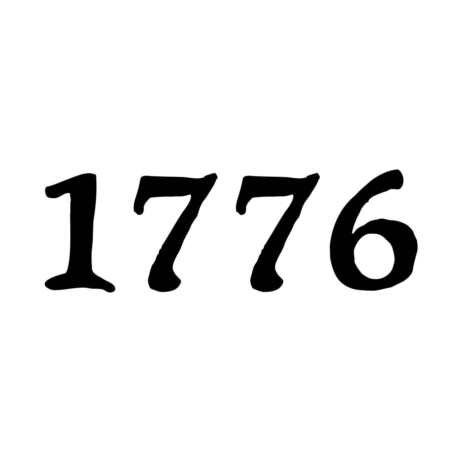 1776 Decal