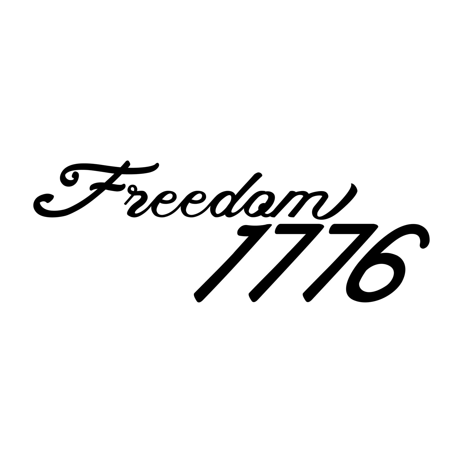 Freedom 1776 Decal