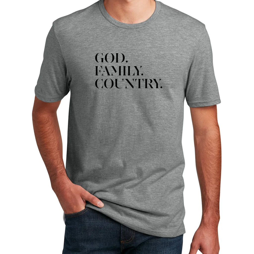 God. Family. Country. Tee