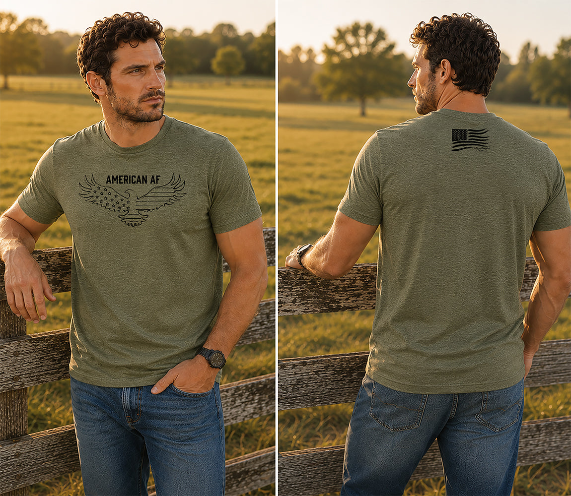 American AF Tee | Patriotic T-Shirt