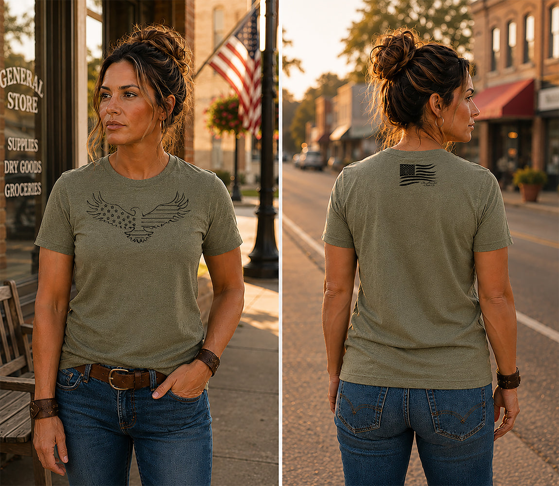 American Bald Eagle Patriotic T-Shirt