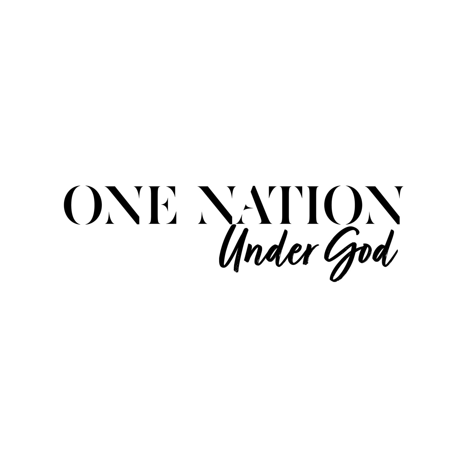 One Nation Under God Tee | Pre-Order Ships Week of Oct 12th